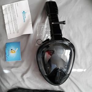 Snorkeling full face mask